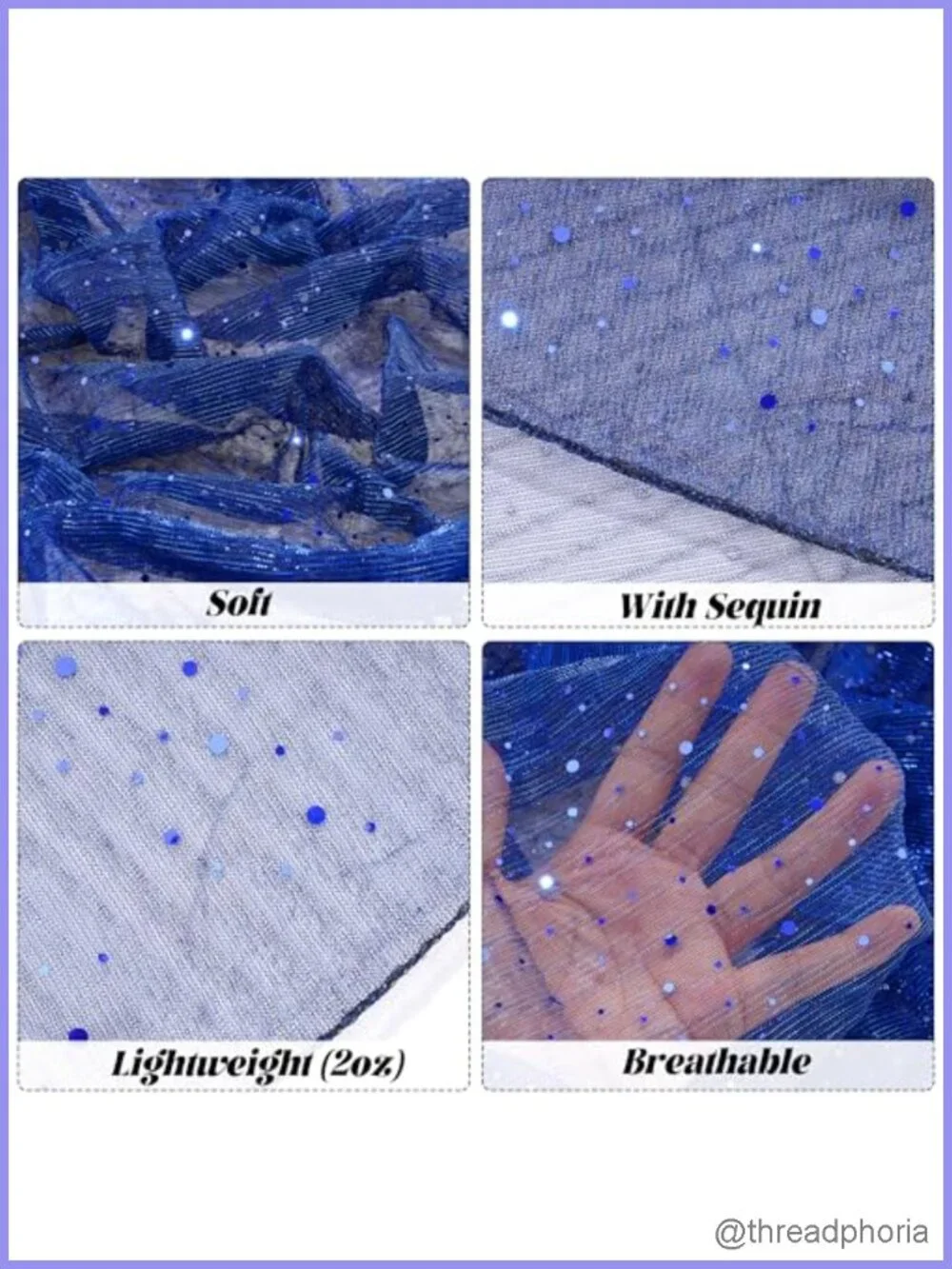 N/A sheer sequin